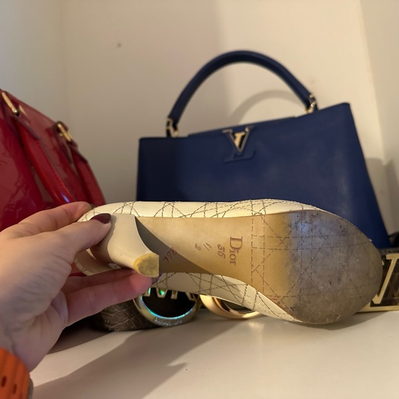 Dior White Heels - Picture 7 of 7